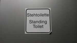 Stuttgart - home of the Ladies' Standing Toilet. 